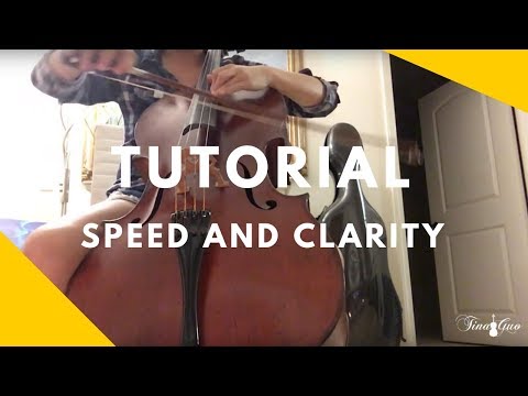 Tina Guo Mini Cello Tutorial - Build Speed and Clarity