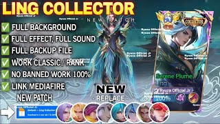 Download lagu FIXED! Script Skin Ling Collector No Password | Full Effect Voice | Patch Terbaru mp3