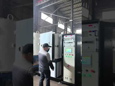DC Magnetron Sputtering PVD Vacuum Coating Machine Test before Delivery - HongFeng VAC - Customized PVD Vacuum Coating Machines