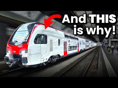 Switzerland’s brand-new double-deck train is PERFECT!