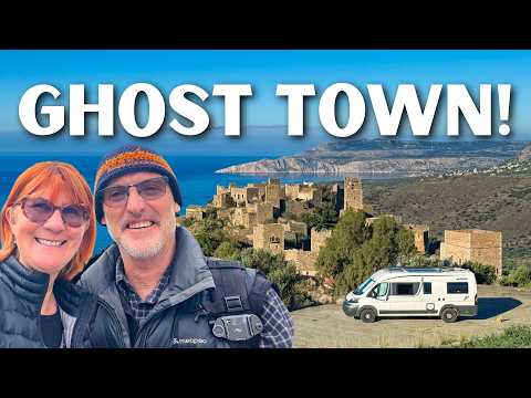 We stayed in an ABANDONED village - Peloponnese, Greece