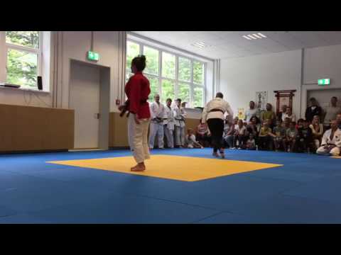 Judo show: Anamaria Budiu and Stefan Böhm