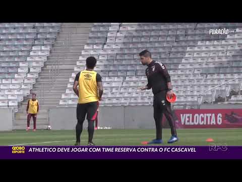 GLOBO ESPORTE PR- Athletico e FC Cascavel jogam na Arena da Baixada