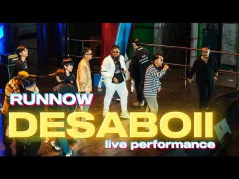 RUNNOW - DESABOII (LIVE PERFORMANCE)