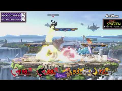 Freaks Starstorm Regional Doubles LOSERS FINALS - My_K.O./Kuro vs Bert The Dragon/Chef