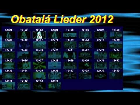 12+00 - Inhaltsverzeichnis Obatala Lieder 2012 - Best of Obatala 2012 - Obatala Oxala