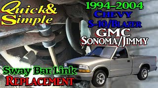 Chevy & GMC Sway Bar Link Replacement