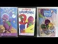 Barney Fan Club For Triple Australia VHS