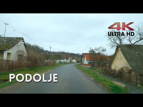 Driving Through Podolje | Baranja in 4K – Croatia (March 15, 2025)