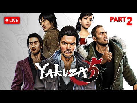🔴YAKUZA 5 | Blind Playthrough - Part 2
