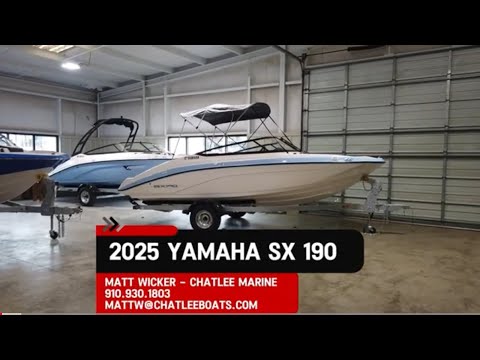 2025 Yamaha SX190 Jet Boat! A Boat for Every Budget!! Under 38k!!! Special Pricing going on now!!!