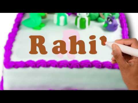 Happy Birthday Rahil