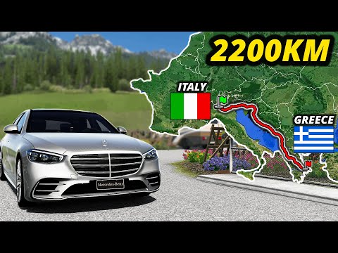 ETS2 Longest Road Trip (Milan to Athens) Italy to Greece | Euro Truck Simulator 2