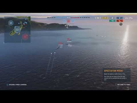 World of Warships: Legends sweet spot double strike torpedo dev strikes