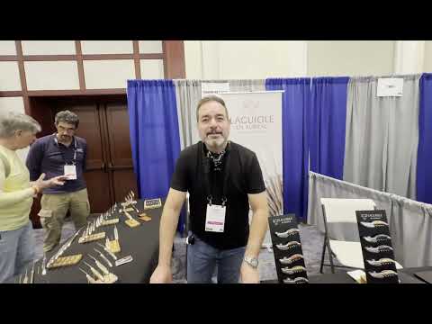 The Blade Show 2025 booth of Laguiole Knives from the heart of the Aubrac plateau