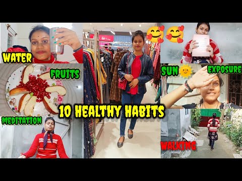 10 Healthy Habits To Follow Everyday In Winter 🥰 |||| Priyanka Basak Vlog .....