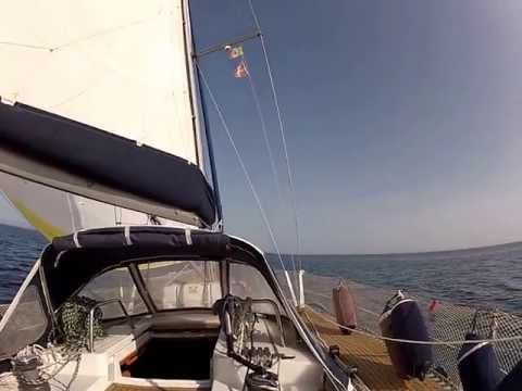 Comet Genesi 43 con lo spi