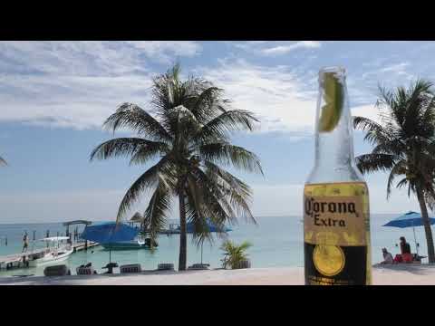 John's beer on the beach