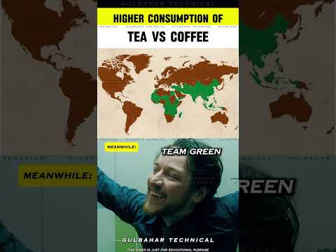 Coffee vs Tea Consumption | Which Drink Dominates Your Country? 🌍☕🍵