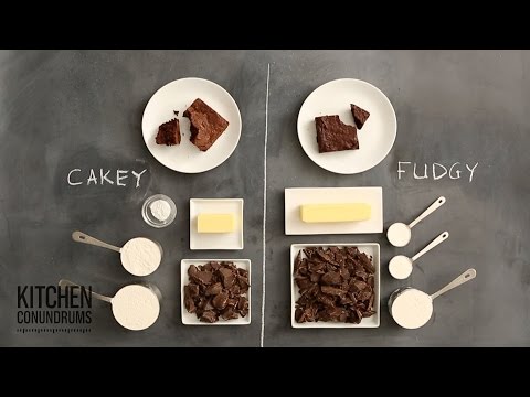 The Science Behind the Perfect Brownie - Kitchen Conundrums with Thomas Joseph