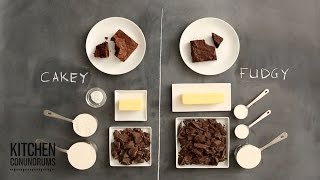 The Science Behind the Perfect Brownie - Kitchen Conundrums with Thomas Joseph