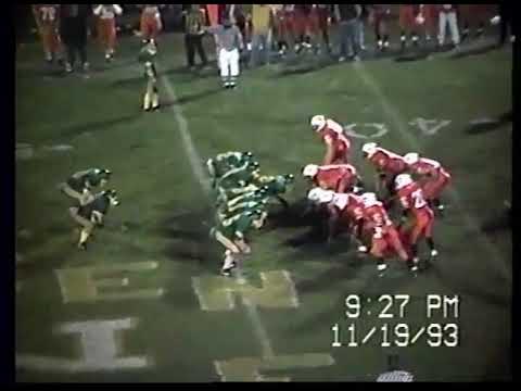 1993 Whitey Blankenship, Bret Mosley (Narrows) 70-yard TD drive Vs Bath County Region C Playoffs