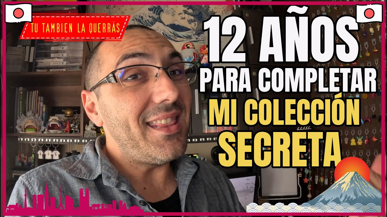En Japón hay una colección que tardas 12 años en completar (¡y la recomiendo mucho a los turistas!)