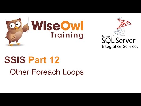 SQL Server Integration Services (SSIS) Part 12 - Other Foreach Loops