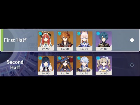 3.2 Spiral Abyss, Hydro Supremacy 💦 - (Floor 12, 9★)