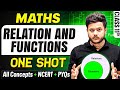 Relation And Function Class 11 One Shot All Concepts NCERT PYQs Maths Chapter 2