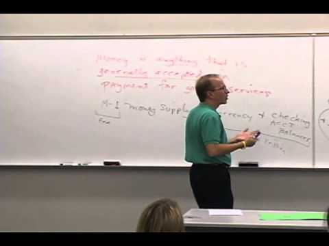 Money and Banking: Lecture 2 - Functions of Money 1