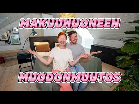 MAKUUHUONEEN SISUSTUS | ENNEN VS JÄLKEEN