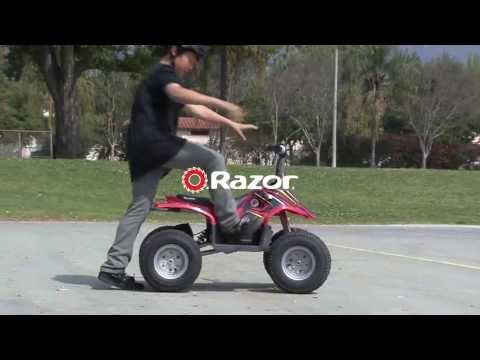 Razor Dirt Quad Ride Video