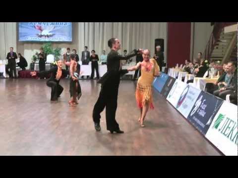 00304 Nikolay Chernov & Evgenia Florinskaya -- Rumba Final WDSF Baltic Pearl 2012