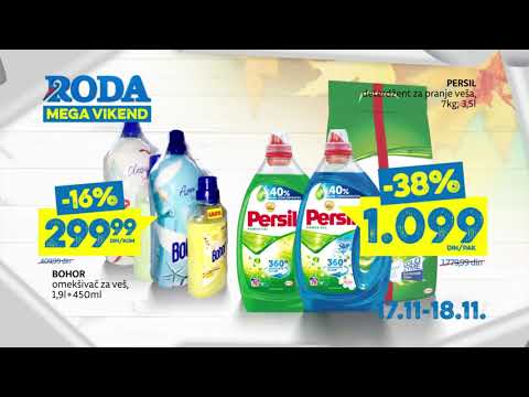 Roda Mega vikend akcija od 17.-18.11.2018.