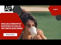 Mallika Sherawat Enjoying In Goa In Off Shoulder Dress