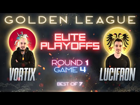 VortiX vs LucifroN - $125k Golden League Playoffs - Game 4 - (Age of Empires 4)