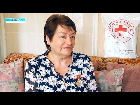 Обладательница престижной международной награды сестёр милосердия живёт в Мозыре видео
