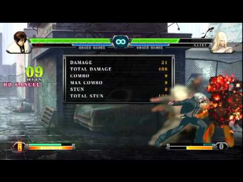KOF XIII Nests Kyo combo