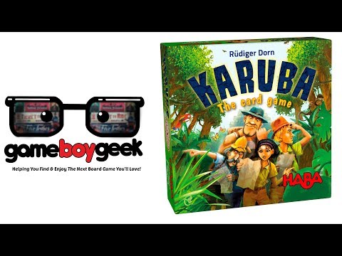 The Game Boy Geek Reviews Karuba the Card Gme