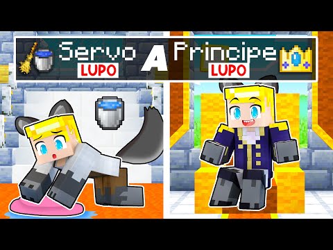 La STORIA Da SERVO A PRINCIPE LUPO MANNARO Di SBRISER Su Minecraft!