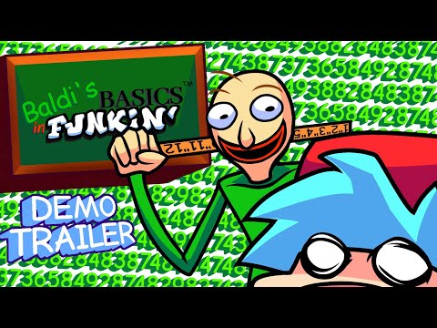 Baldi's Basics in Funkin DEMO OFFICIAL TRAILER