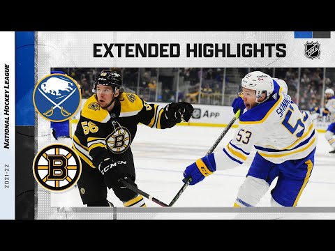 Buffalo Sabres vs Boston Bruins Jan 1, 2022 HIGHLIGHTS