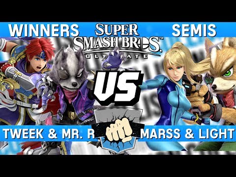 Collision 2019 WS - Tweek & Mr. R (Roy / Wolf) vs Marss & Light (ZSS / Fox) - Smash Ultimate