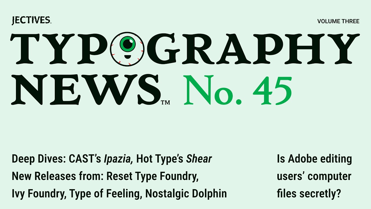 Typography News No. 45