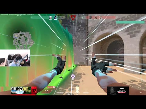 Tenz hits GOD shot with Sheriff while Dashing 😱.