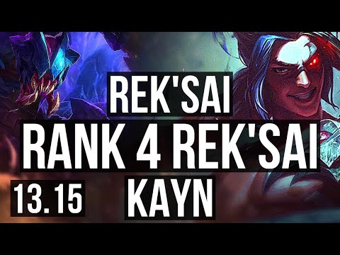 REK'SAI vs KAYN (JNG) | 5/0/7, Rank 4 Rek'Sai | NA Challenger | 13.15