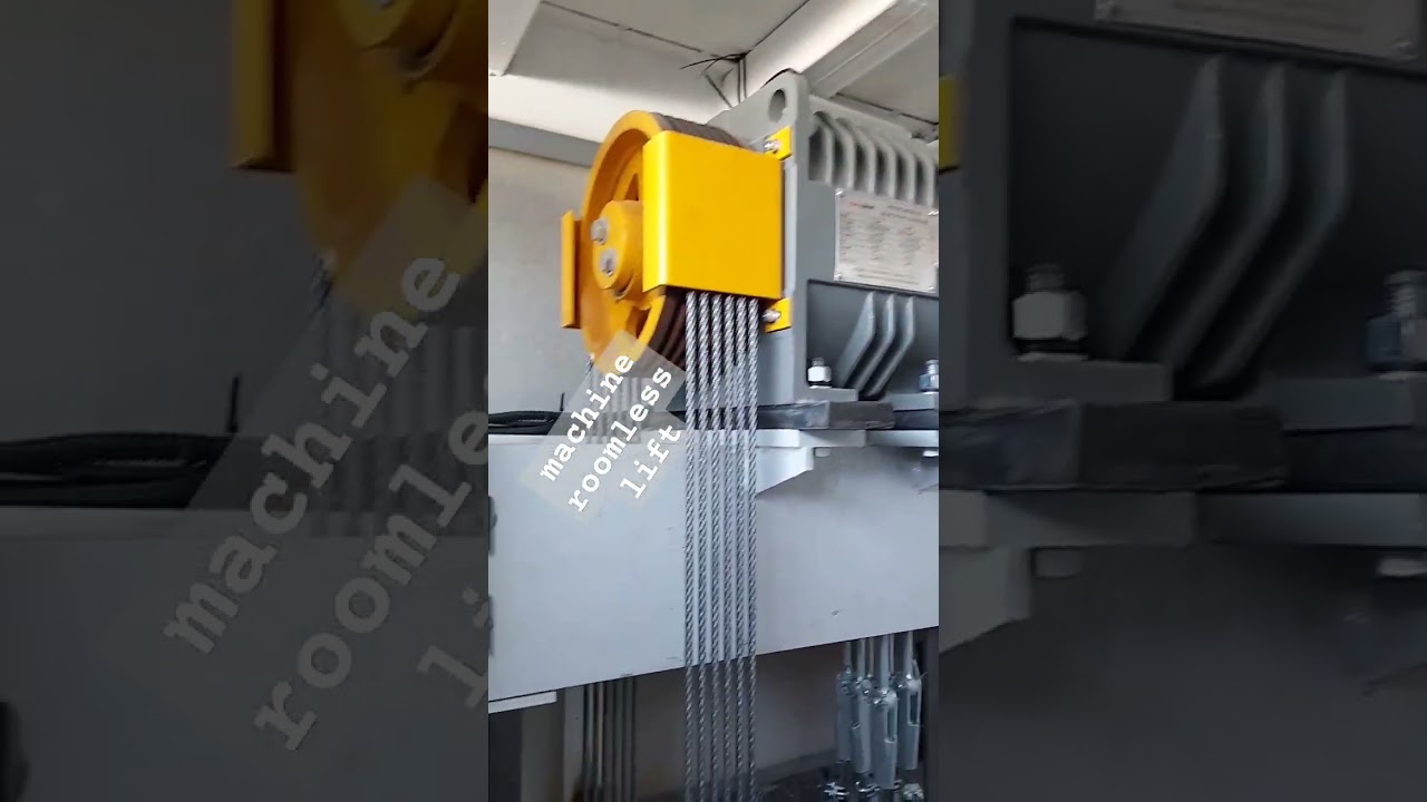 GEARLESS TRACTION MACHINE #elevator #electrical #homeelevator #monarch #controller #buhayofw