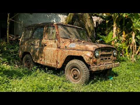 Thumbnail for ASMR Car Restoration | Abandoned Vintage UAZ Reborn from Rust to Off-Road Legend (Full Rebuild) by UAZ, SUV, Car, Vehicle