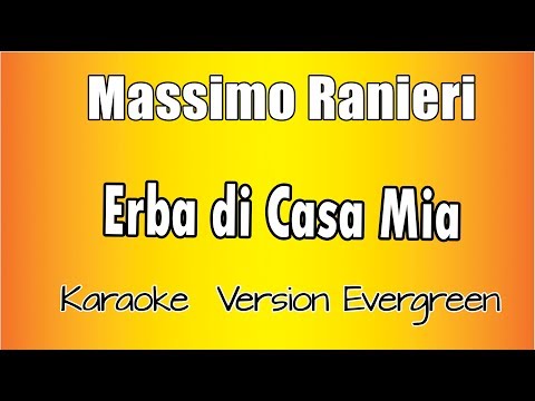 Massimo Ranieri -  Erba di casa mia (versione Karaoke Academy Italia)